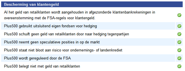 skydd för kundernas pengar